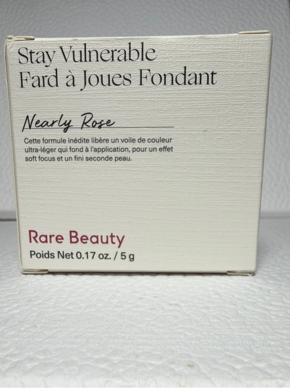 Rare Beauty Stay Vulnerable Cream Blush — Nearly Rose